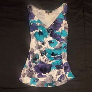 Express Sleeveless Ruched Tank Top
